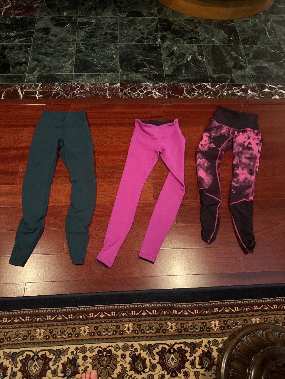 3 lululemon like new leggings cuddle size 4